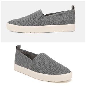 Vince Blair Knit Slide Ons Grey